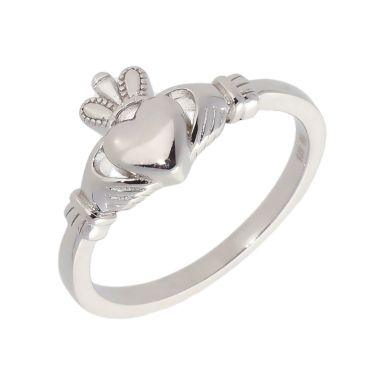 New Sterling Silver Claddagh Ring