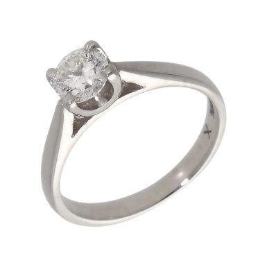 Pre-Owned Platinum 0.48ct Diamond Solitaire Ring
