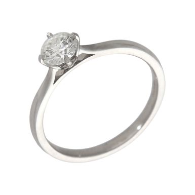 Pre-Owned Platinum 0.50ct GIA Diamond Solitaire Ring