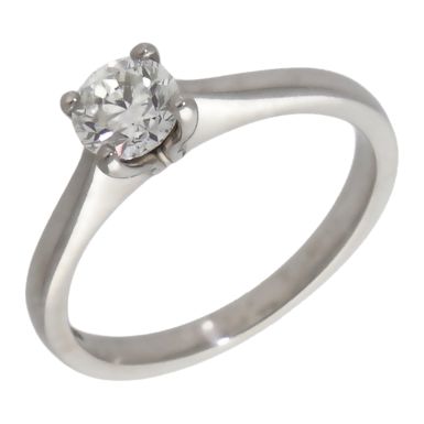 Pre-Owned Platinum 0.33ct Diamond Solitaire Ring