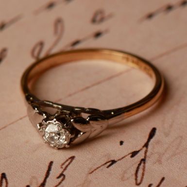 Pre-Owned Vintage Diamond Solitaire Ring