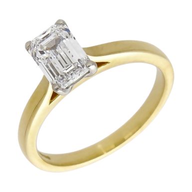 Pre-Owned 18ct 1.21ct Lab Grown Diamond Solitaire Ring