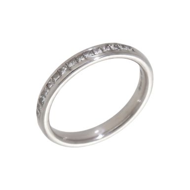 Pre-Owned 18ct Gold 0.30ct Princess Cut Diamond Eternity Ring