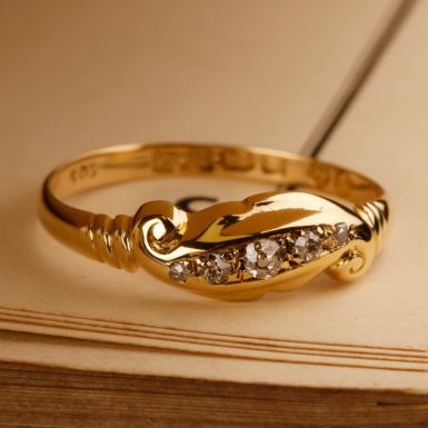 Pre-Owned Vintage 1911 18ct Diamond Eternity Ring