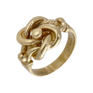Pre-Owned 9ct Yellow Gold Knot Ring