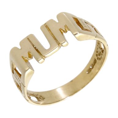 Pre-Owned 9ct Yellow Gold Mum Ring