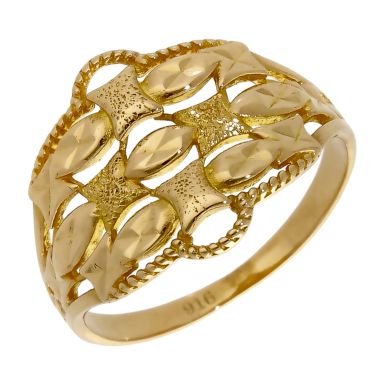 Pre-Owned High Carat Fancy Dress Ring