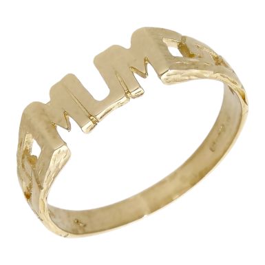 Pre-Owned 9ct Yellow Gold Mum Ring