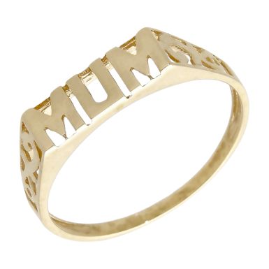 Pre-Owned 9ct Yellow Gold Mum Ring