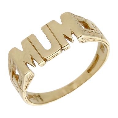 Pre-Owned 9ct Yellow Gold Mum Ring