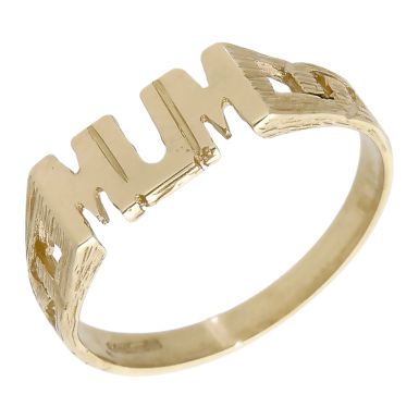 Pre-Owned 9ct Yellow Gold Mum Ring