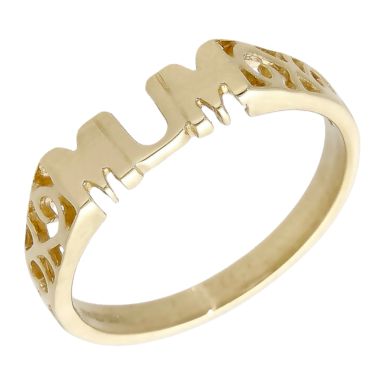 Pre-Owned 9ct Yellow Gold Mum Ring