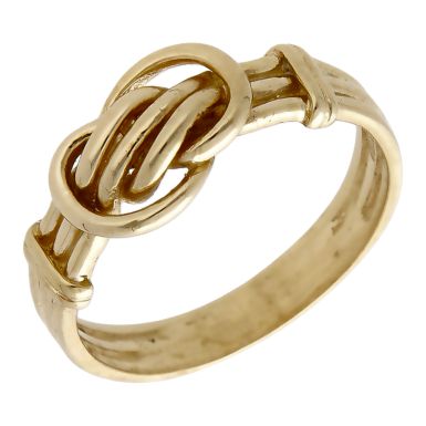 Pre-Owned 9ct Yellow Gold Knot Ring