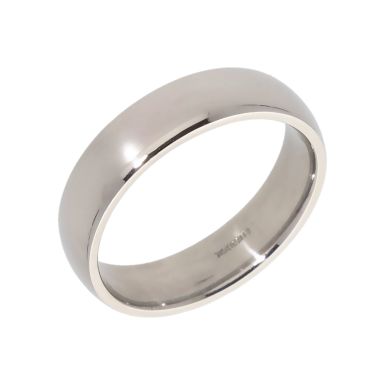 Pre-Owned Palladium 5mm Wide Wedding Band Ring