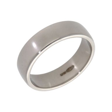 Pre-Owned Palladium 6mm Wedding Band Ring