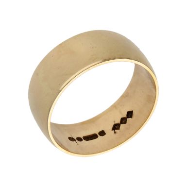 Pre-Owned 9ct Yellow Gold 9mm Wedding Band Ring