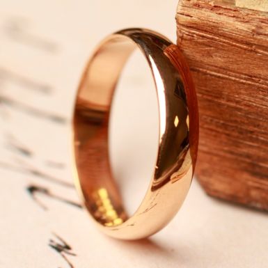 Pre-Owned Vintage 1964 22ct Gold 4mm Wedding Ring