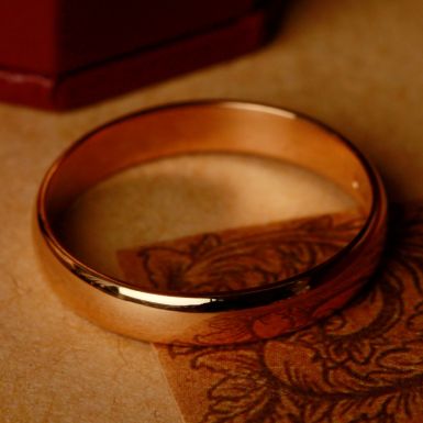 Pre-Owned Vintage 1961 22ct Gold 3mm Wedding Ring