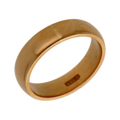 Pre-Owned 22ct Gold 5mm Wedding Band Ring