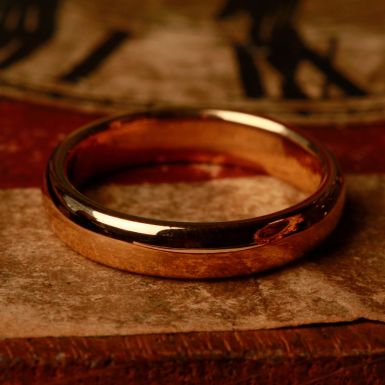 Pre-Owned Vintage 1927 22ct Gold 4mm Wedding Ring
