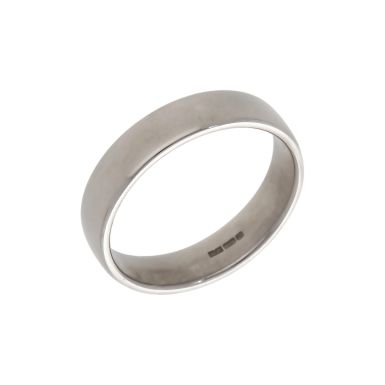 Pre-Owned 18ct White Gold 4mm Wedding Band Ring