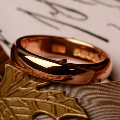 Pre-Owned Vintage 1928 22ct Gold 4mm Wedding Ring