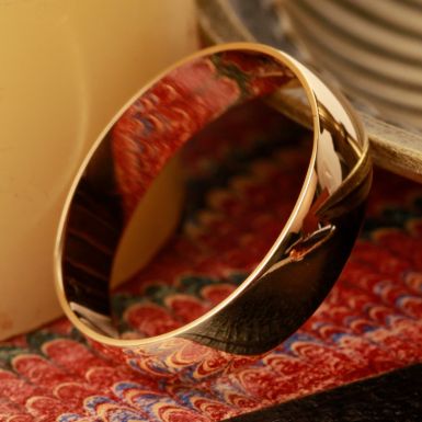 Pre-Owned Vintage 1970 9ct Yellow Gold 6mm Wedding Ring