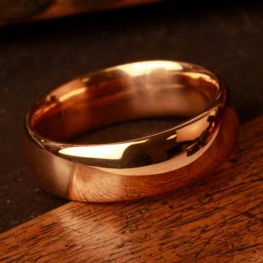 Pre-Owned Vintage 1920 22ct Gold 6mm Wedding Ring