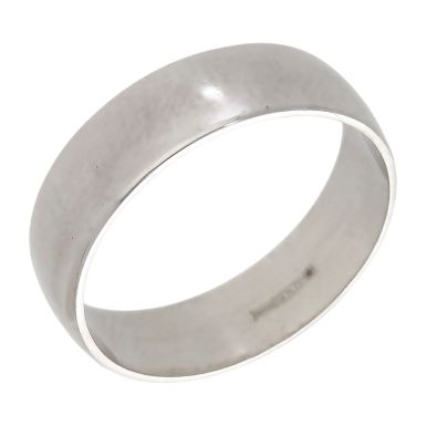 Pre-Owned Palladium 6mm Wedding Band Ring