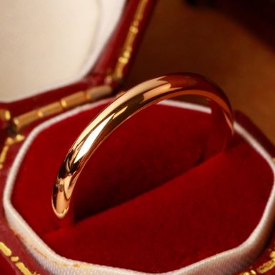 Pre-Owned Vintage 1939 22ct Gold 2mm Wedding Ring