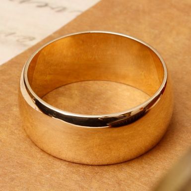 Pre-Owned Vintage 1970 9ct Yellow Gold 9mm Wedding Ring