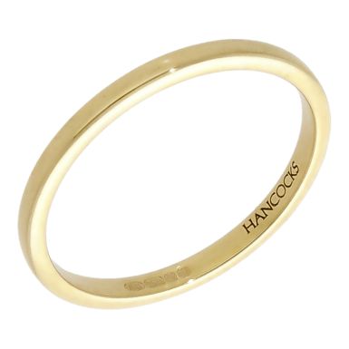 Pre-Owned 18ct Yellow Gold 1.5mm Wedding Band Ring