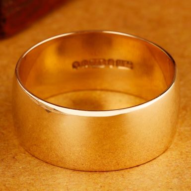 Pre-Owned Vintage 1968 9ct Yellow Gold 9mm Wedding Ring