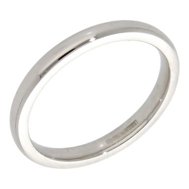 Pre-Owned Platinum 2mm Wedding Band Ring