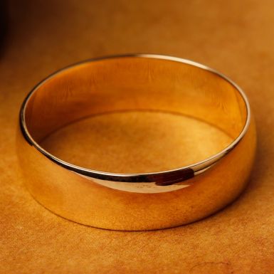 Pre-Owned Vintage 1988 9ct Yellow Gold 5mm Wedding Ring