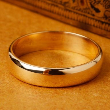 Pre-Owned Vintage 1988 9ct Yellow Gold 5mm Wedding Ring