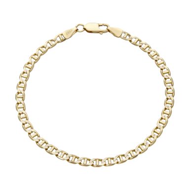 Pre-Owned 9ct Yellow Gold 7.5" Anchor Link Bracelet