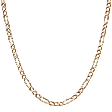 Pre-Owned 9ct Yellow Gold 20 Inch Figaro Chain Necklace