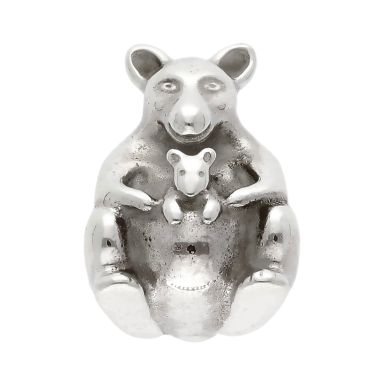 Pre-Owned Pandora Silver Parent & Baby Kangaroo Charm