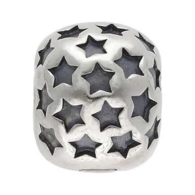 Pre-Owned Pandora Silver Stars Clip Charm