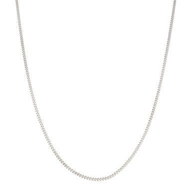 Pre-Owned Sterling Silver 24" Curb Chain Necklace
