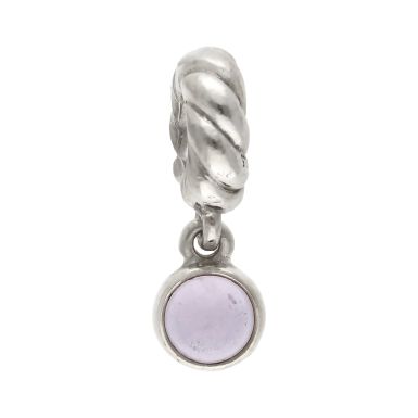 Pre-Owned Pandora Silver Gemstone Set Dangle Charm