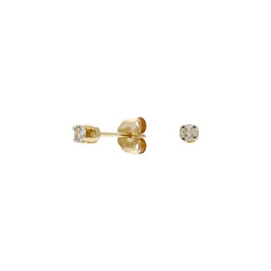 Pre-Owned 9ct Yellow Gold Diamond Stud Earrings