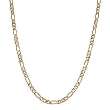 Pre-Owned 9ct Yellow Gold 26" Figaro Chain Necklace