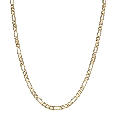 Pre-Owned 9ct Yellow Gold 26" Figaro Chain Necklace