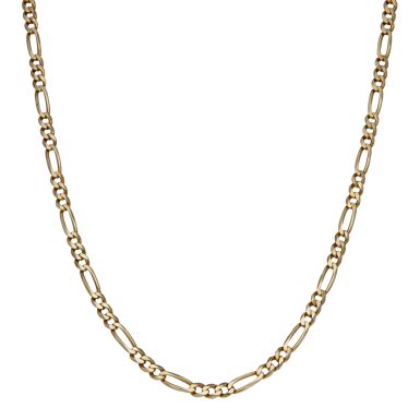Pre-Owned 9ct Yellow Gold 23" Figaro Chain Necklace