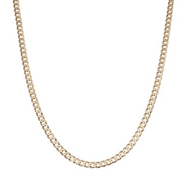 Pre-Owned 9ct Yellow Gold 20.5" Curb Chain Necklace