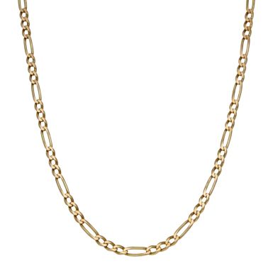 Pre-Owned 9ct Yellow Gold 20" Figaro Chain Necklace