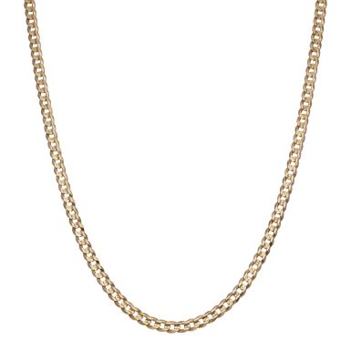 Pre-Owned 9ct Yellow Gold 18" Curb Chain Necklace