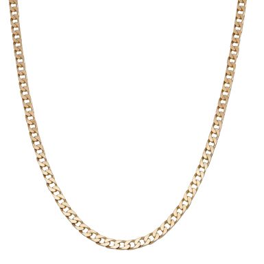 Pre-Owned 9ct Yellow Gold 18" Curb Chain Necklace